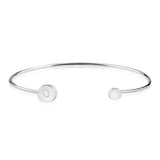 Initialen-Armband mit Strass Schmid & von Bosio O 